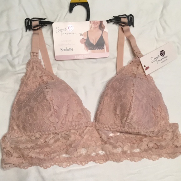 Two nursing bralettes by Secret Treasures, size large. - Picture 3 of 11